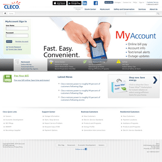 A complete backup of cleco.com