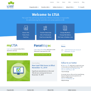 LTSA | Homepage