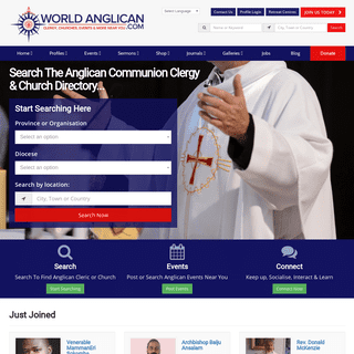 Anglican Clergy and Church Directory | Find Anglican Clergy or Church Near You – World Anglican Clerical Directory