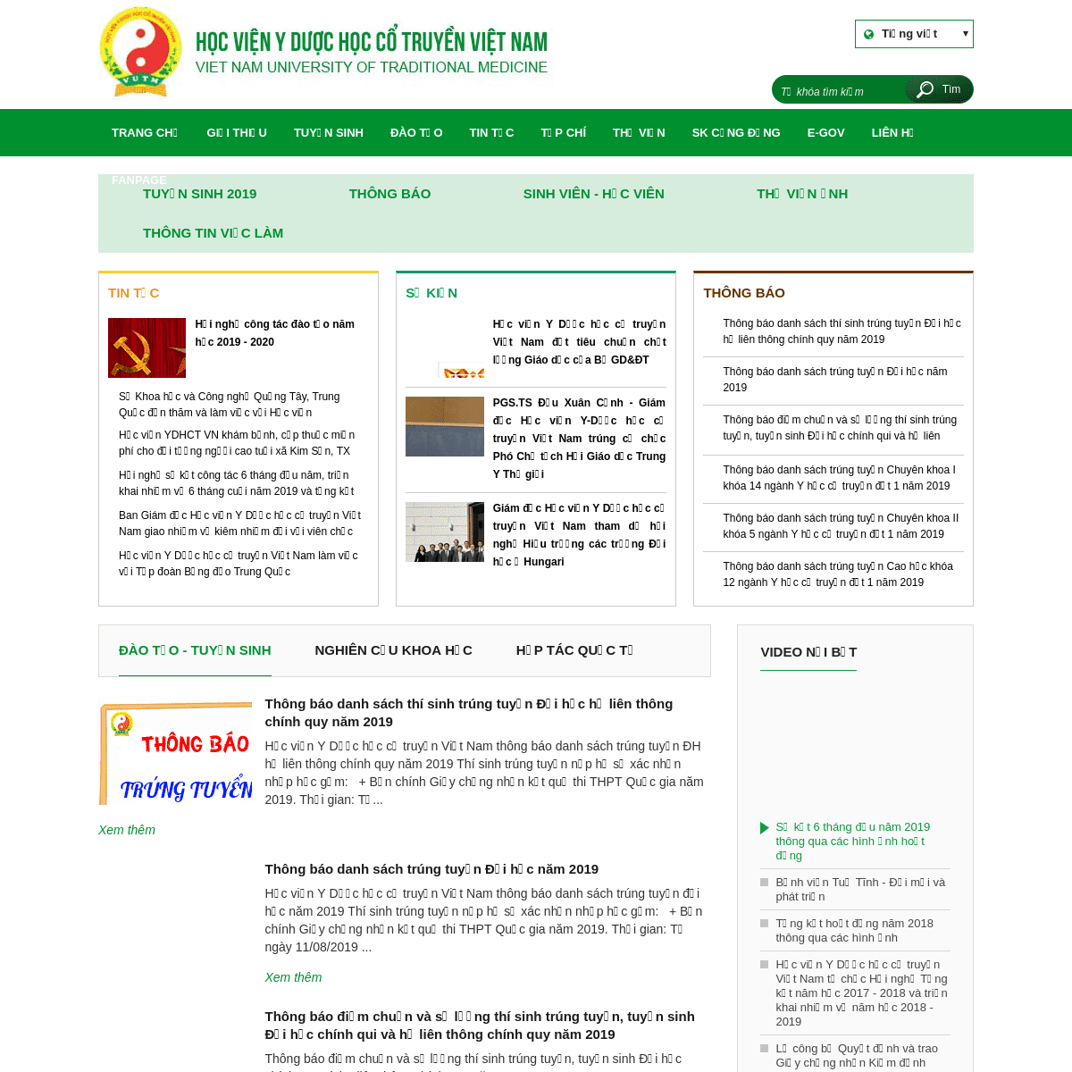 Học viện Y Dược học cổ truyền Việt Nam
