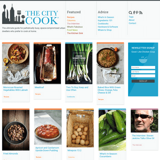 A complete backup of thecitycook.com