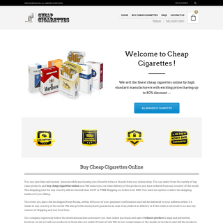 Buy Cheap Cigarettes Online - Cigarettes Shop Online