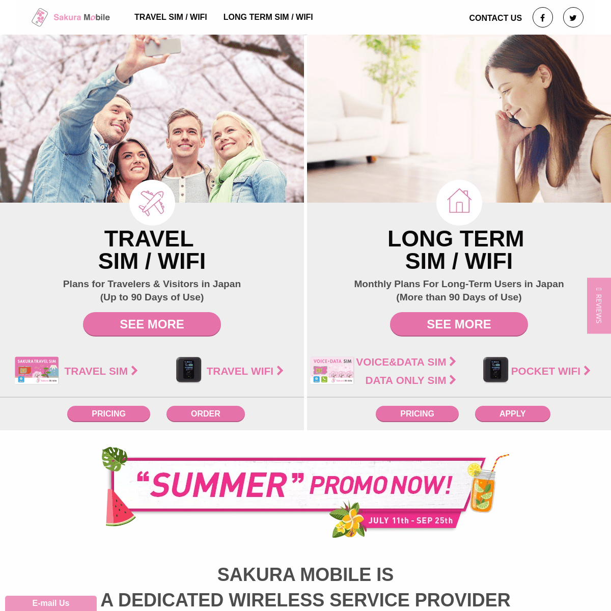 Pocket WiFi & SIM Card Rental Japan - Sakura Mobile