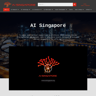 AI Singapore | Accelerating AI for Singapore