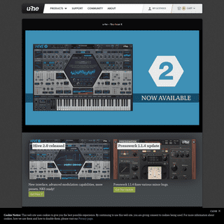 u-he Software Synthesizers and Effects