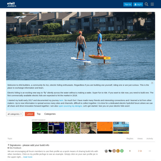 Electric Hydrofoil Builders