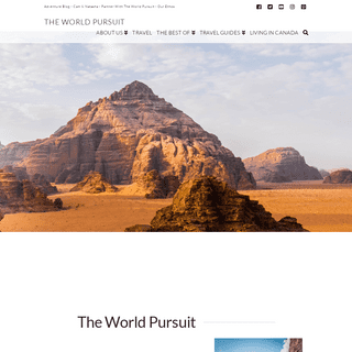 The World Pursuit - Travel Different
