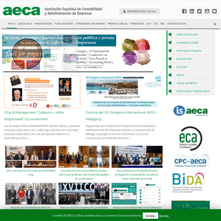 A complete backup of aeca.es
