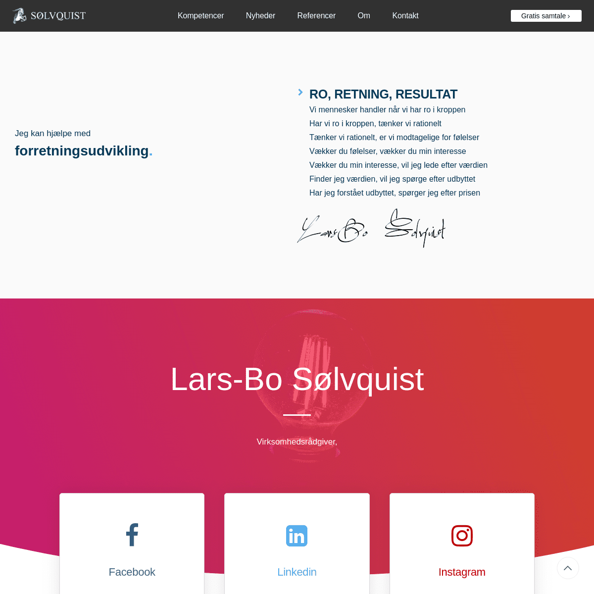 A complete backup of solvquist.com