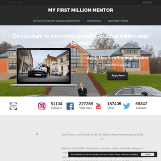 Home - My First Million Mentor
