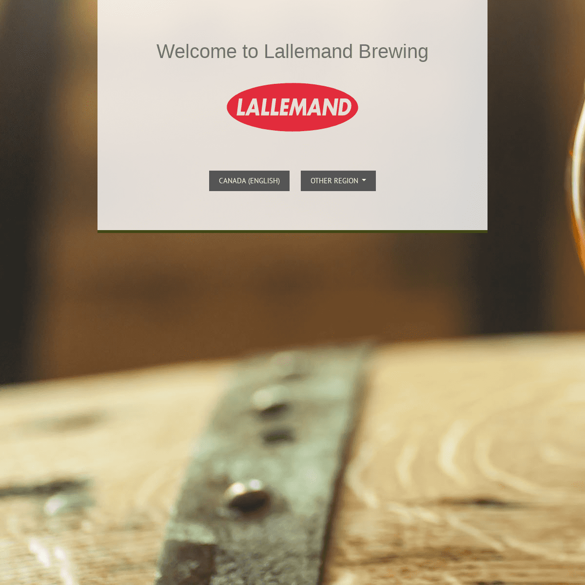 Welcome - Lallemand Brewing