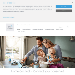 Home Connect | Connect your household