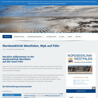 Nordseeklinik Westfalen | COPD & Asthma Schwerpunktklinik