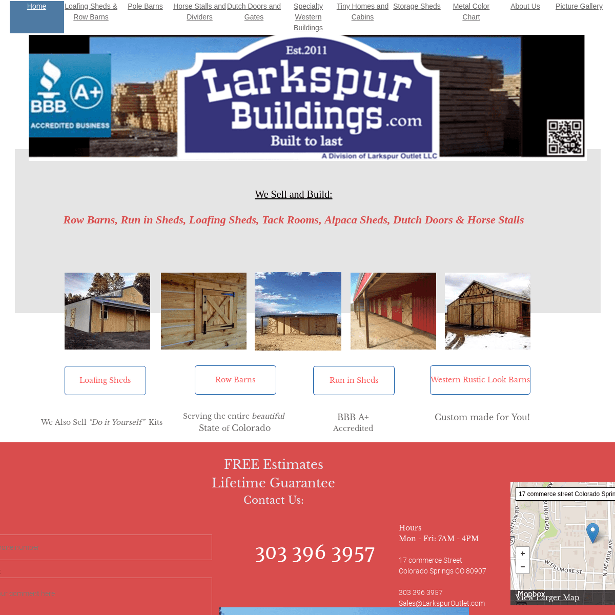 A complete backup of larkspurbuildings.com
