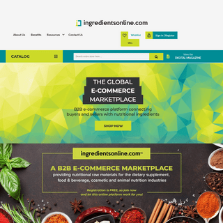 Ingredientsonline.com - Shop The Factory-Direct Marketplace