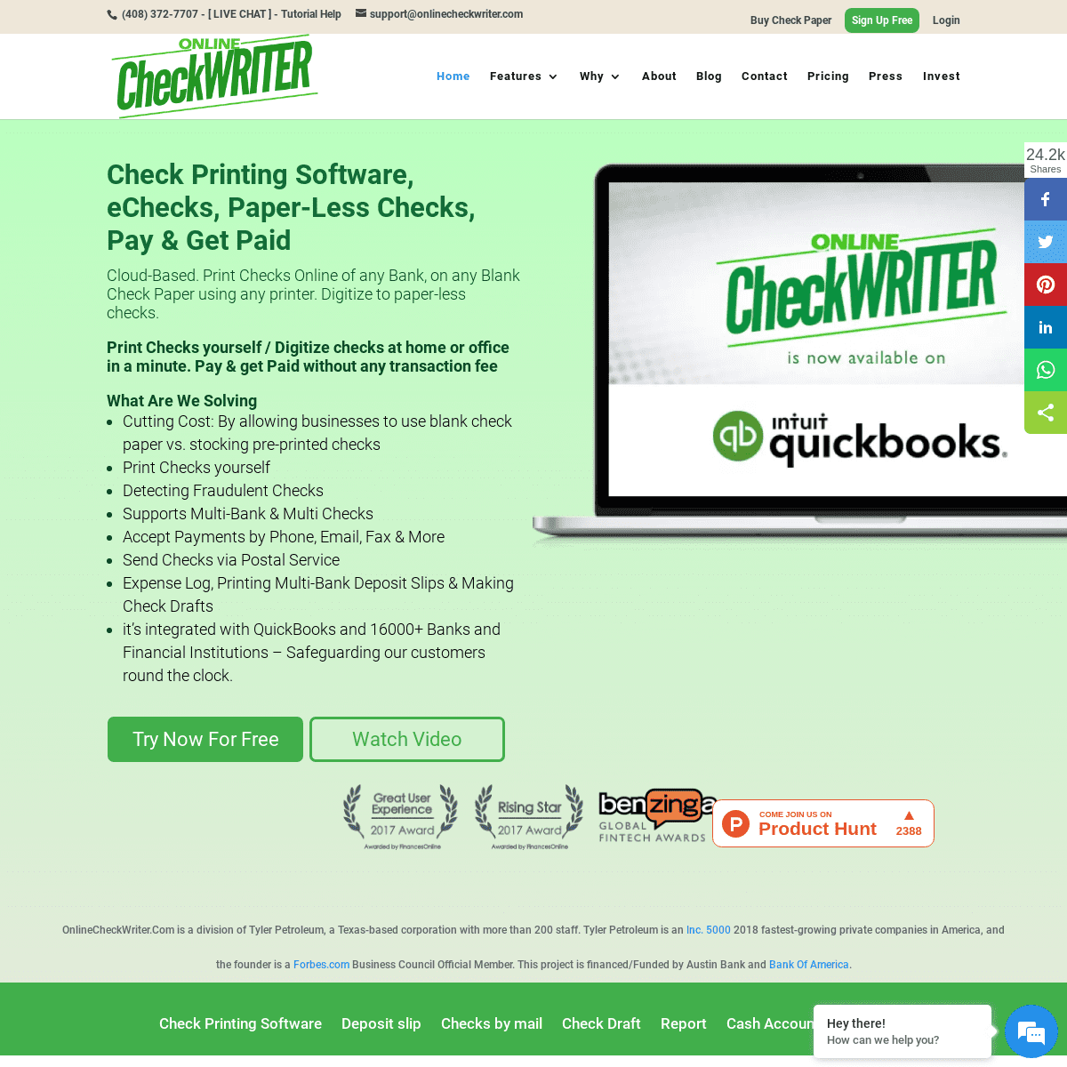 A complete backup of onlinecheckwriter.com