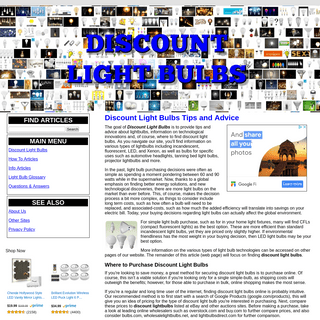 Discount Light Bulbs – Lightbulbs – Tips and Advice