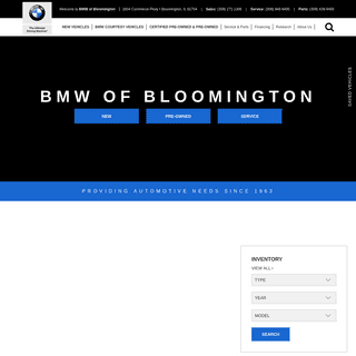 A complete backup of bmwofbloomington.com
