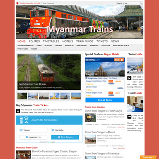 A complete backup of myanmartrains.info