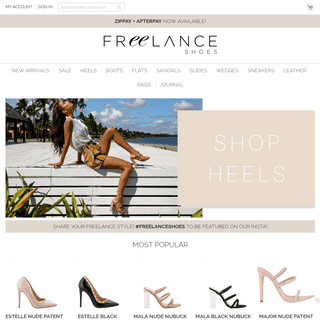 Home page - Freelance Shoes