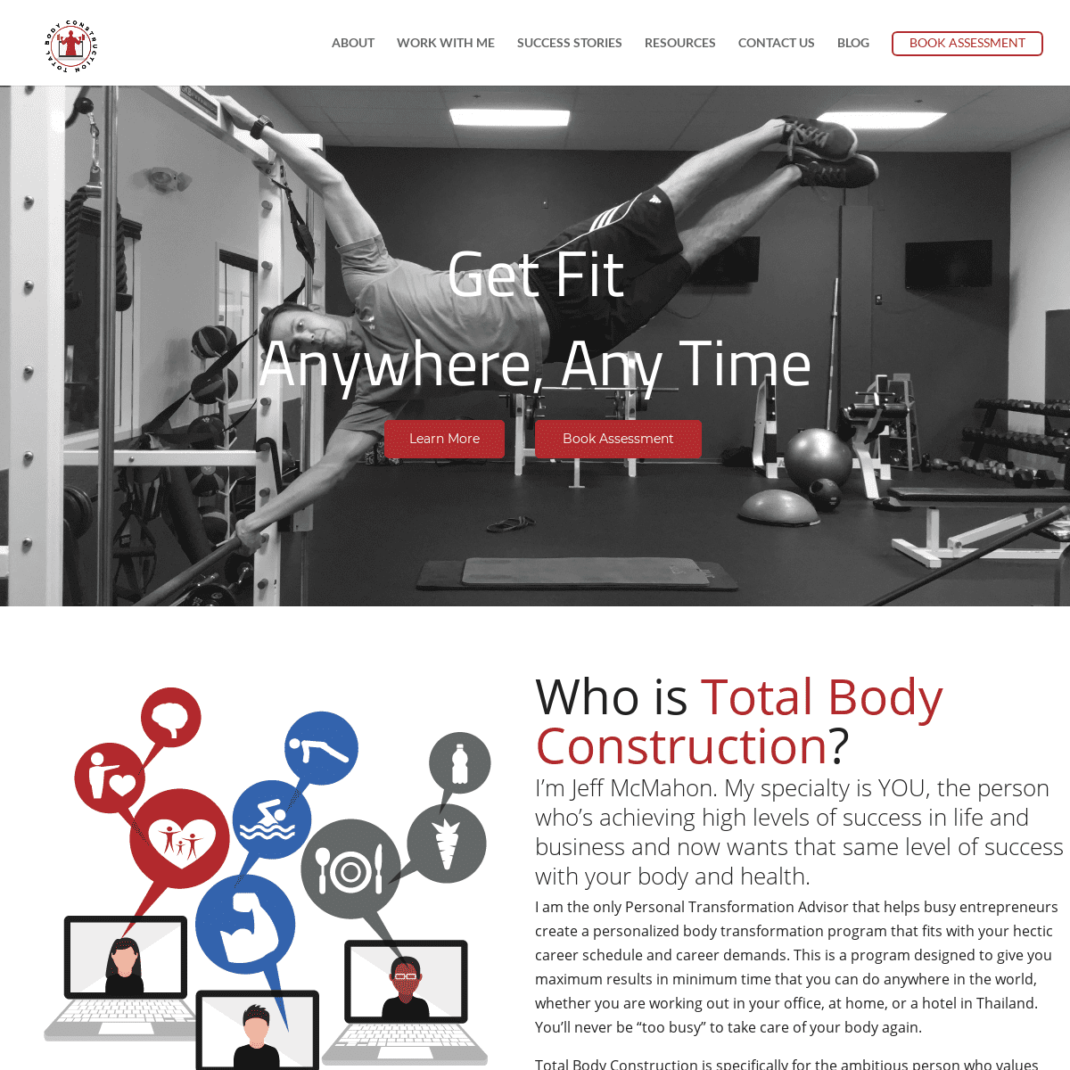 Get Fit Anywhere, Any Time | Total Body Construction | Virtual Trainer