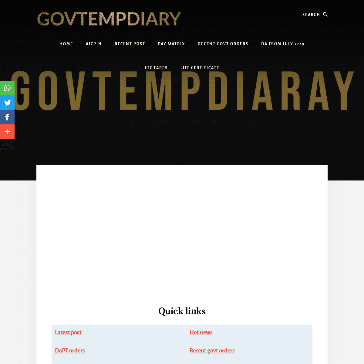 A complete backup of govtempdiary.com