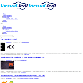 Virtual Jedi - vSphere, Cloud and SDDC blog