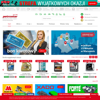 Sklep z olejami i chemią motoryzacyjną | Petrostar - Warszawa