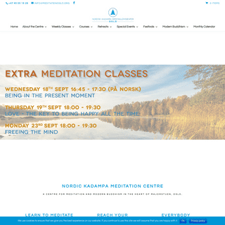 Meditasjon i Oslo | Meditasjon & Moderne Buddhisme