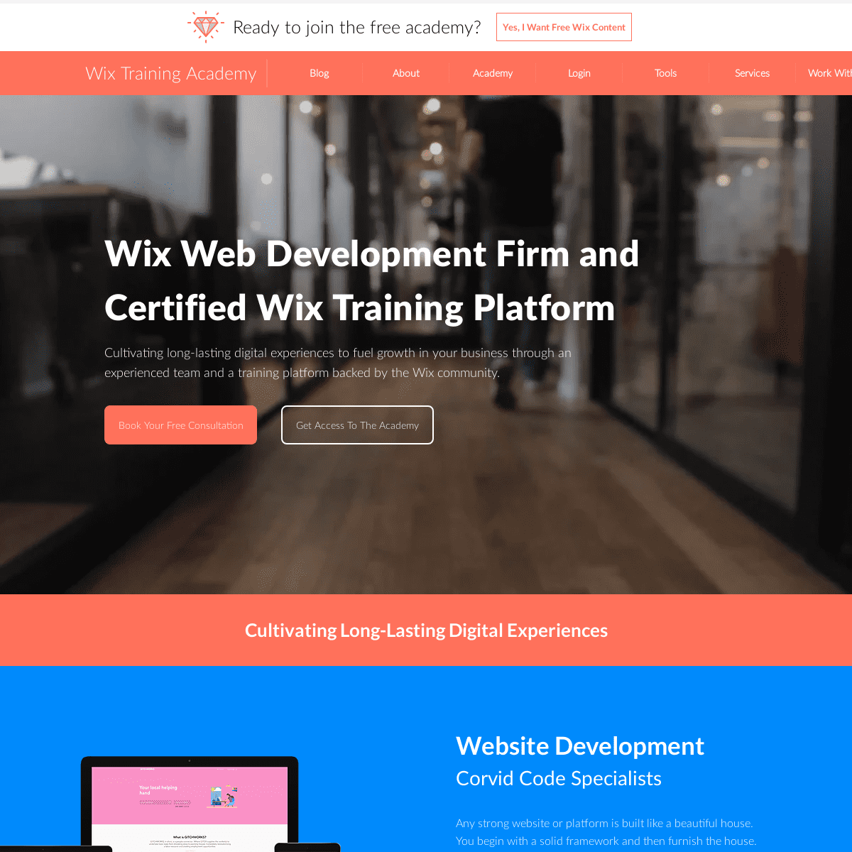 Web Development New York City | Wix Training Academy 