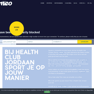 A complete backup of healthclubjordaan.nl