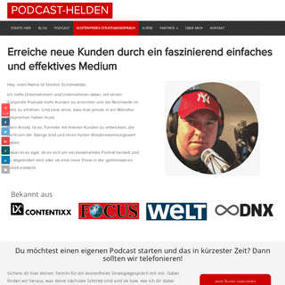 A complete backup of podcast-helden.de