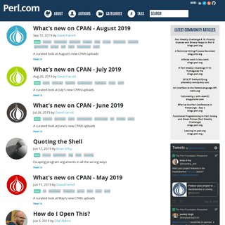  Perl.com - programming news, code and culture 