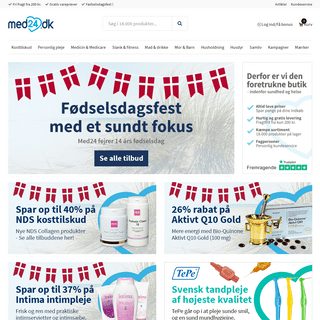 Med24.dk → Din helsebutik