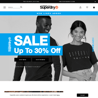 Superdry CA- Online Clothing Store - Men's And Women's Clothes - Superdry