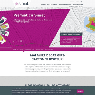A complete backup of siniat.ro
