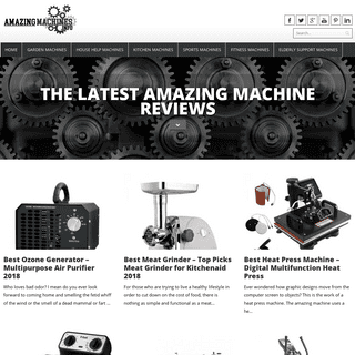 A complete backup of amazingmachines.info