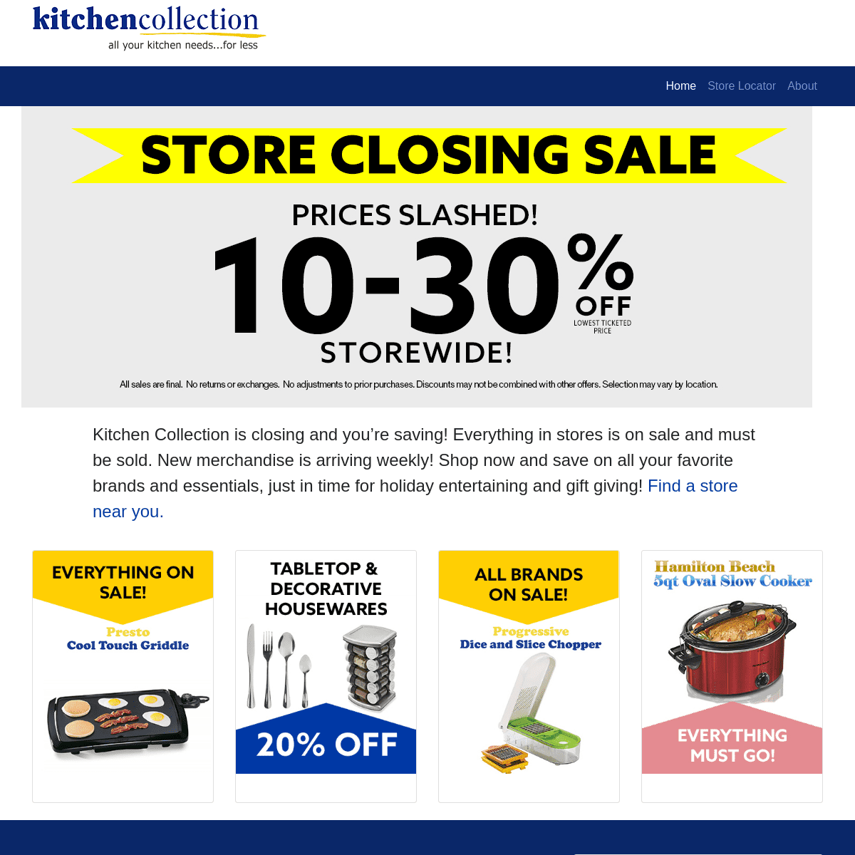A complete backup of kitchencollection.com