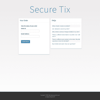 A complete backup of secure-tix.com