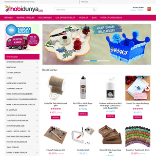 HobiDunya.com | Hobi ve El İşi Malzemeleri Online Satış Sitesi