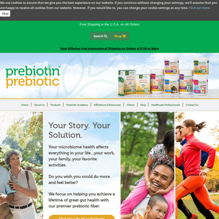 Prebiotic Supplements Backed By Science - PrebiotinÂ® Prebiotic Supplements
