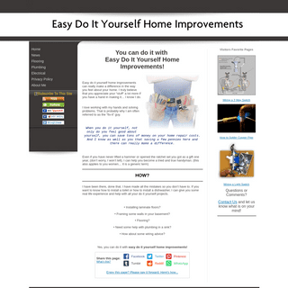 A complete backup of easy-do-it-yourself-home-improvements.com
