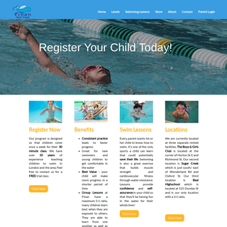 Finan Swim School - Swimming Lessons in London, Ontario - Register Now