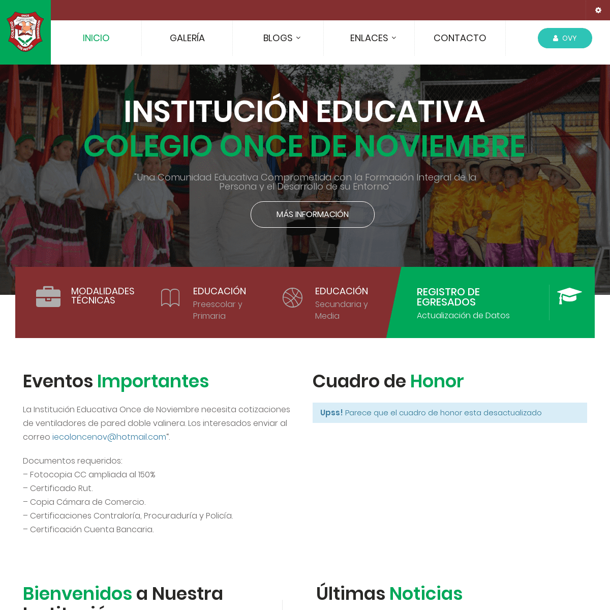 Institución Educativa Colegio Once de Noviembre