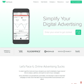 AdHawk - Simplify Your Digital Advertising