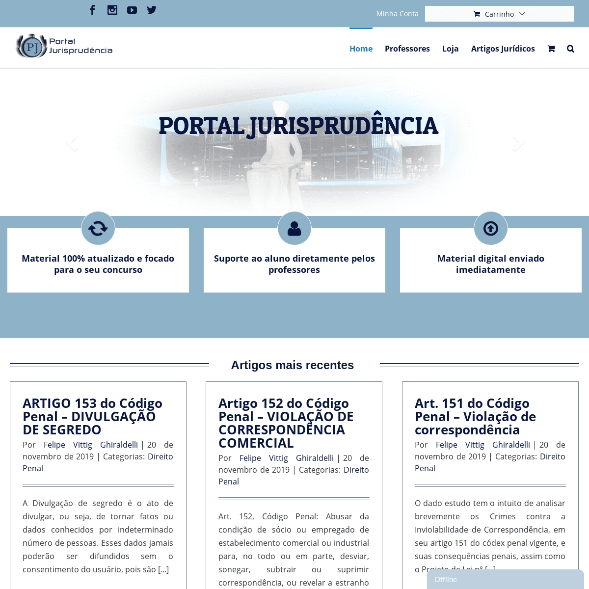 A complete backup of portaljurisprudencia.com.br