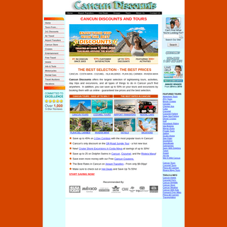 Cancun Discounts - Cheap Cancun Tours, Hotels, Activities, More.