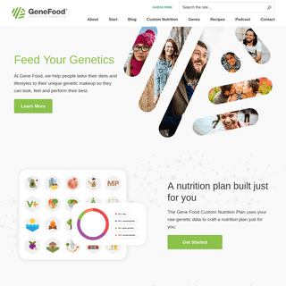 Gene Food - Feed Your Genetics