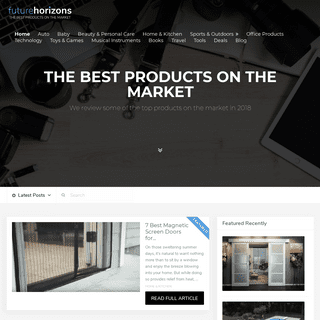 Future Horizons – The Best Products on the Market