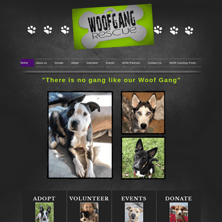 A complete backup of woofgangrescue.com
